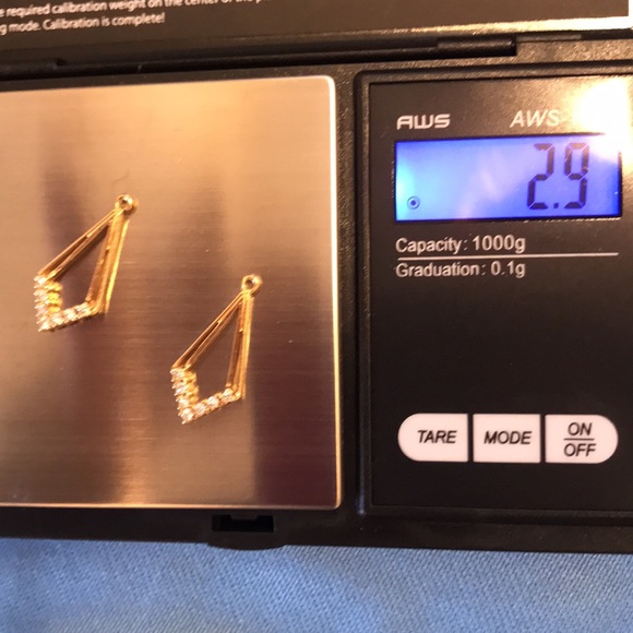 14KT YELLOW GOLD 1/4 CARAT EARRING JACKETS - Picture 4 of 6